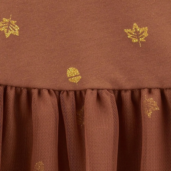 NWOT Carter's Child of Mine Toddler Girl Thanksgiving Dress, Size 18M - Picture 6 of 7